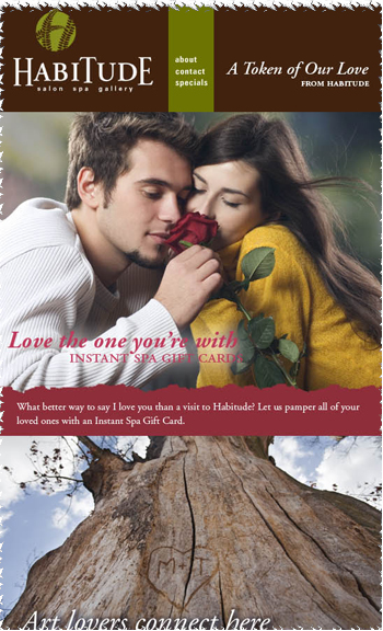 Sign up for our E-Chat Newsletter and Spontaneous Pampering